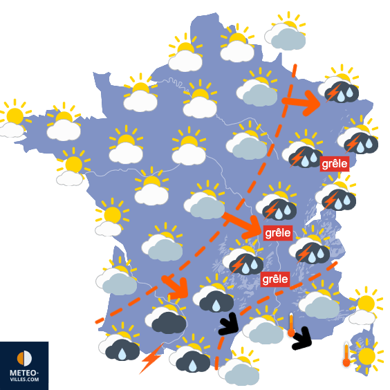 Risque de CANICULE en fin de semaine prochaine