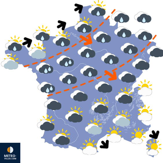 Une période de mauvais temps qui n'en finit pas !