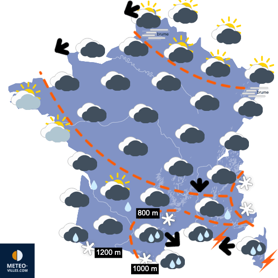 Noël le plus froid depuis 2010