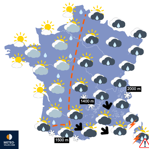Une semaine progressivement plus agréable, mais...