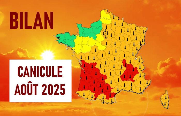 La canicule d'août 2025 aura quand même épargné certaines régions