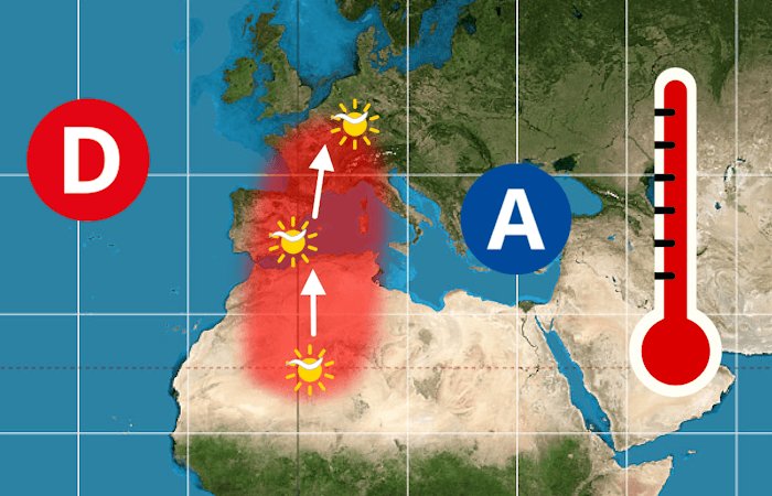 Courant de sud tout droit venu du Sahara : près de 30°C dans le Pays Basque !