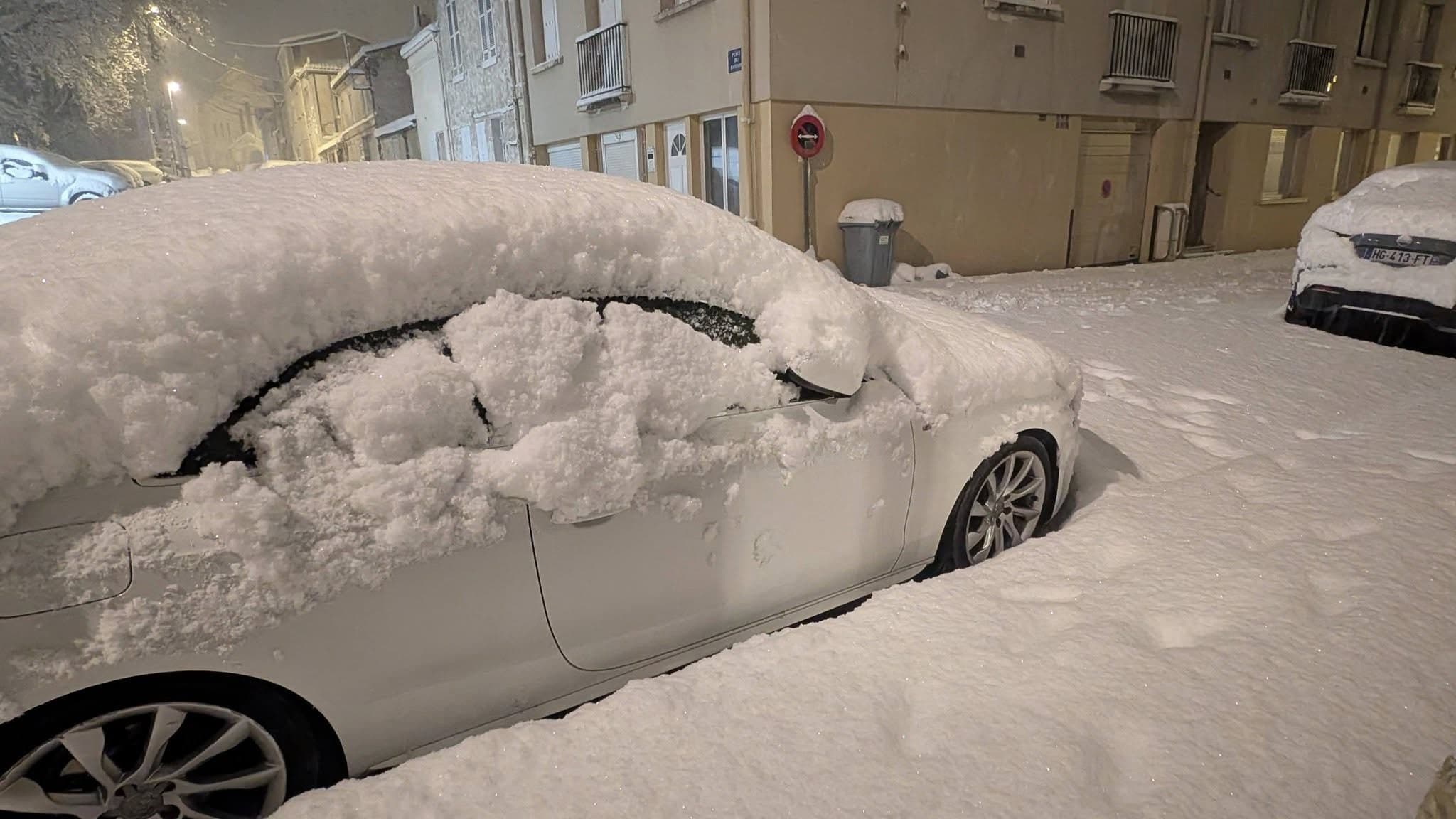 Retour de la neige dans le nord-est