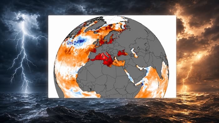 Méditerranée en surchauffe : une bombe à orages pour la suite de l’été ?