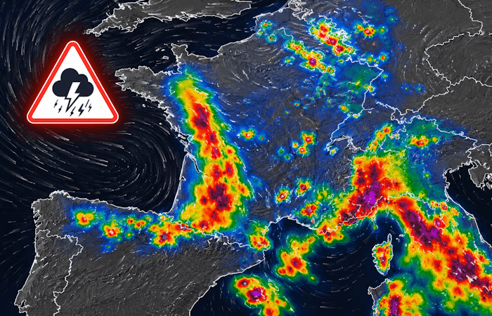Orages violents : la fin de semaine sous menace