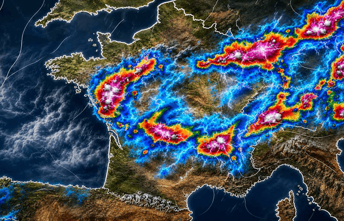 Un épisode de violents orages de grêle se prépare : où et quand ?