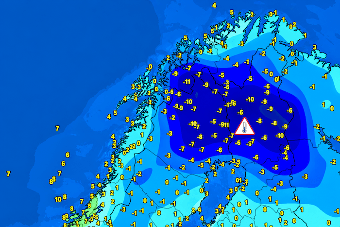-11 °C en Laponie : le froid va-t-il arriver en France ?