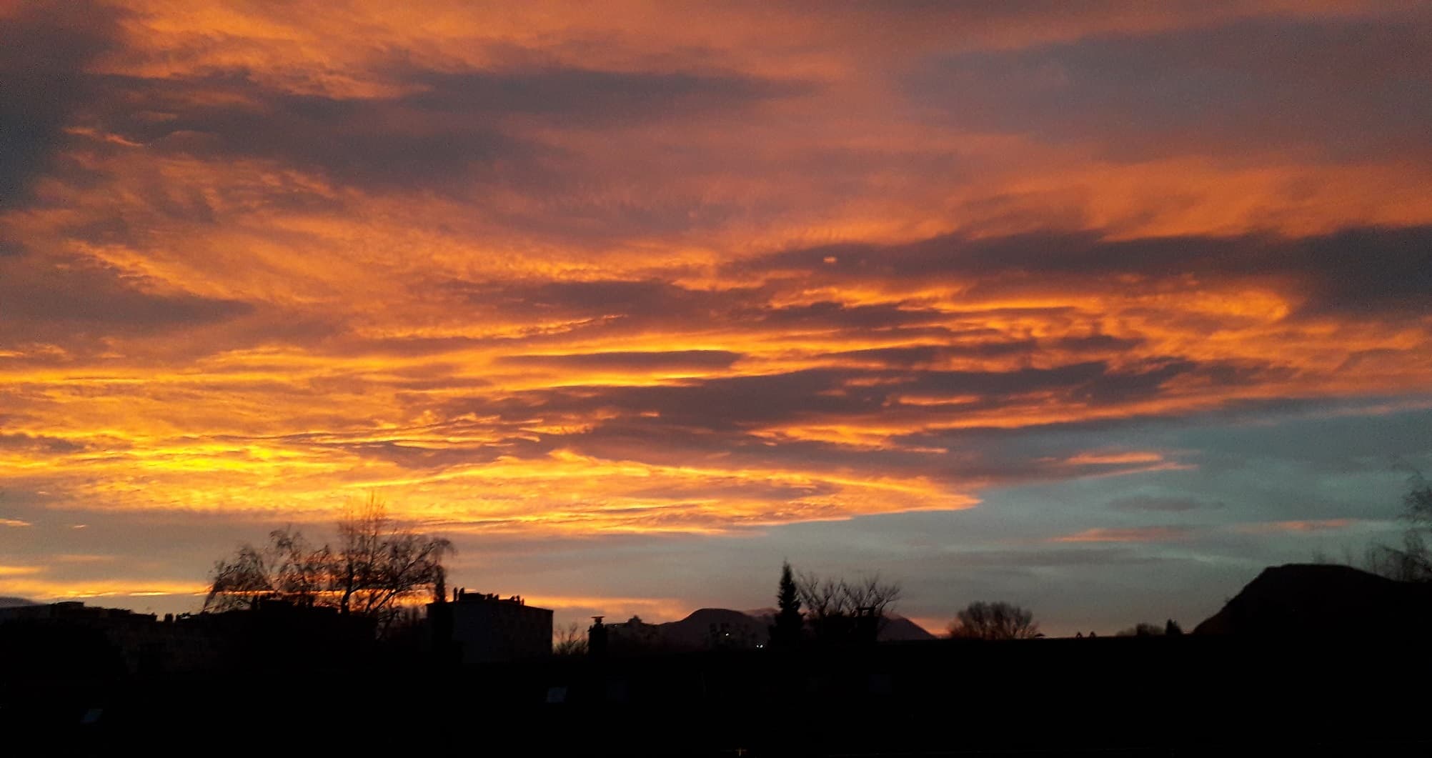 Ciel de feu