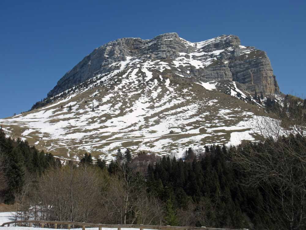 La neige fond