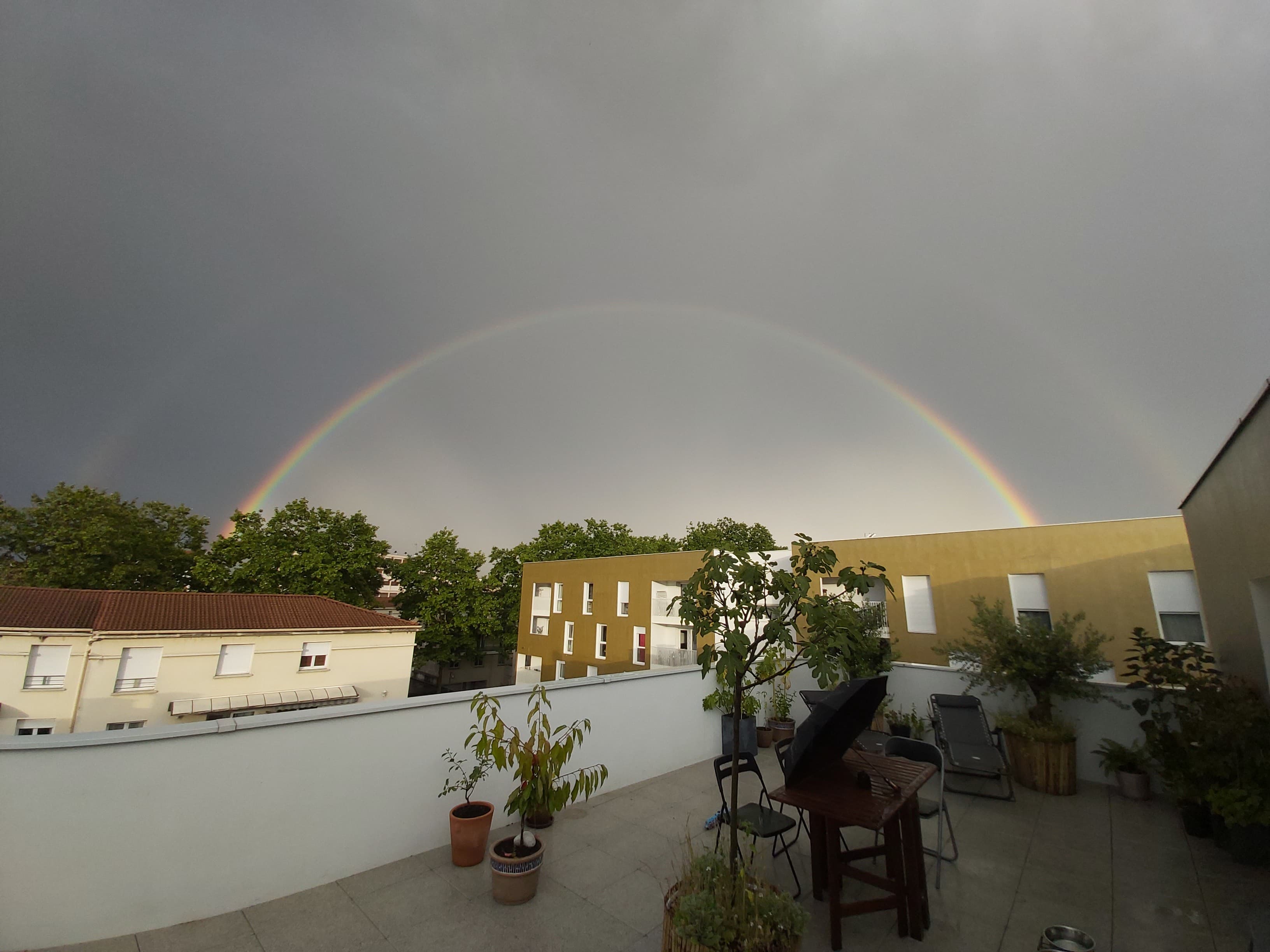 Double arc-en-ciel