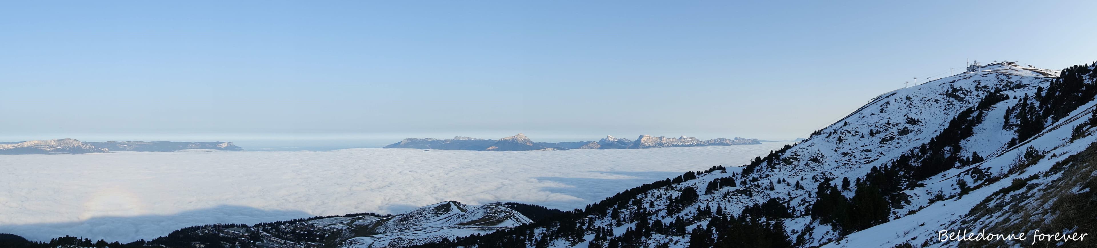 Mer de nuage sur Grenoble A.P.
