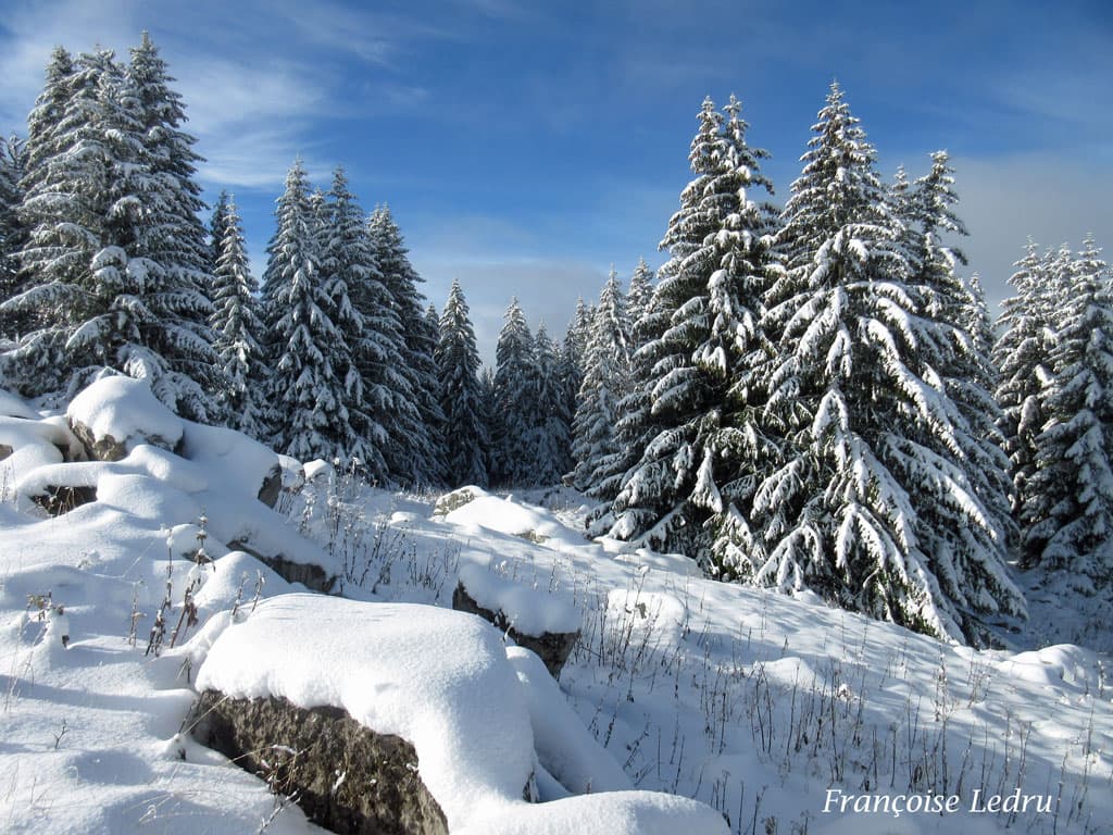 Neige au Pravouta