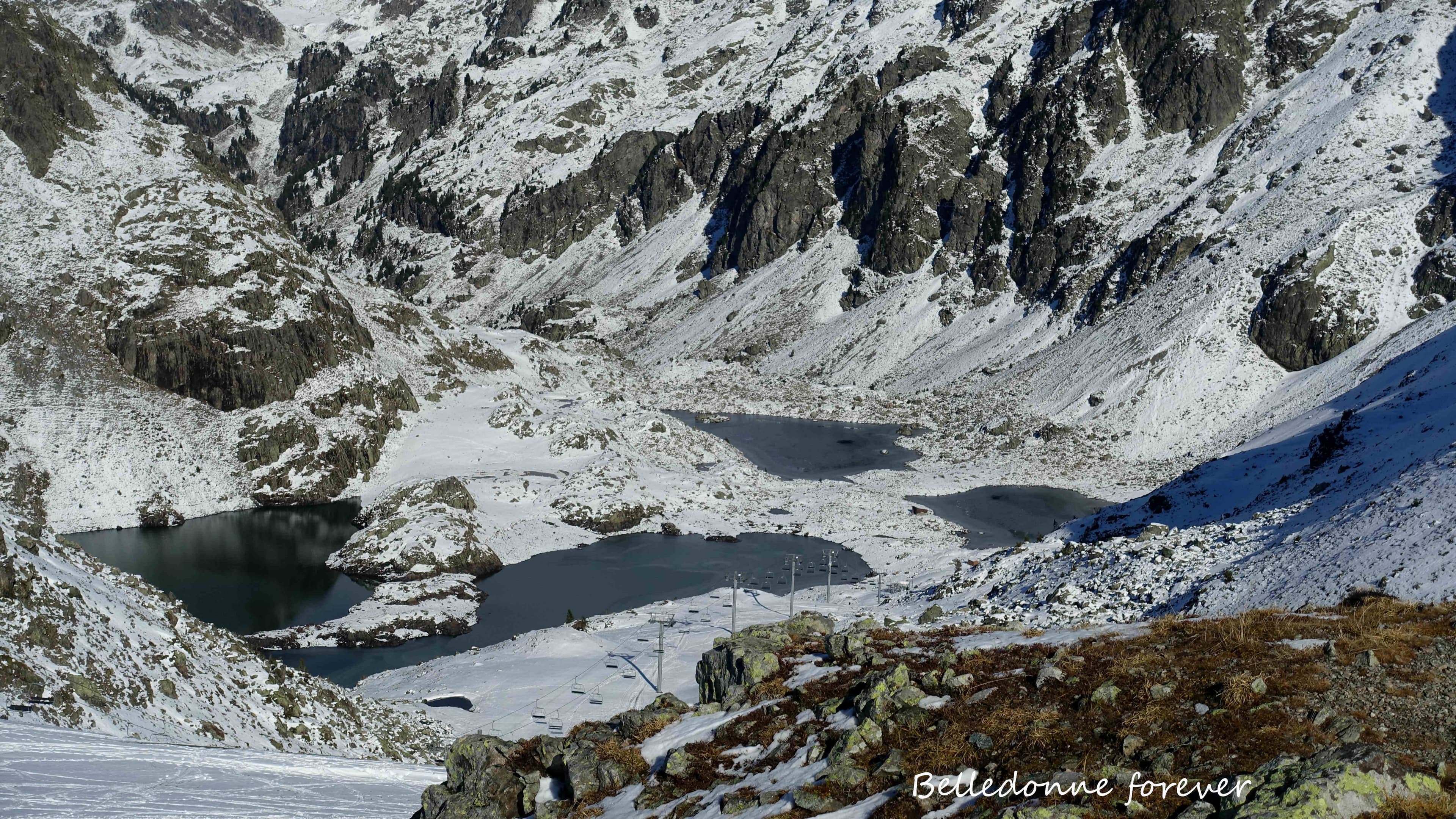 Les lacs robert pas encore gelés A.P.
