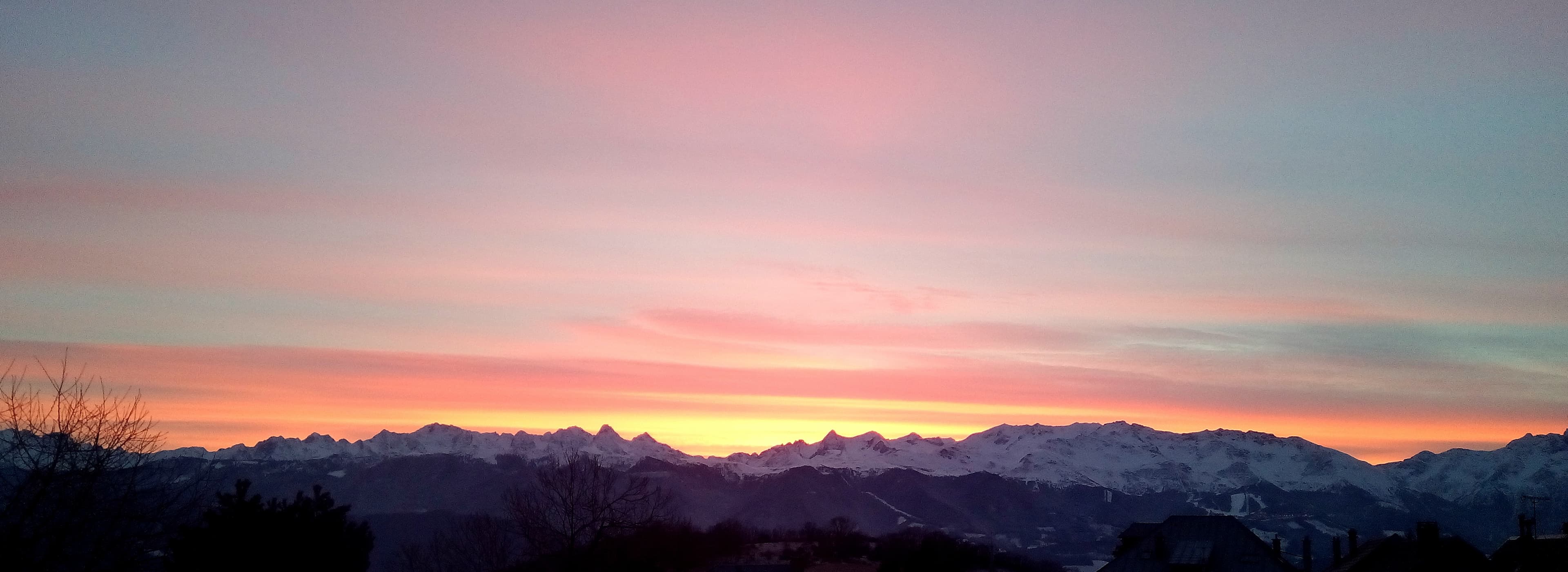 beau lever de soleil