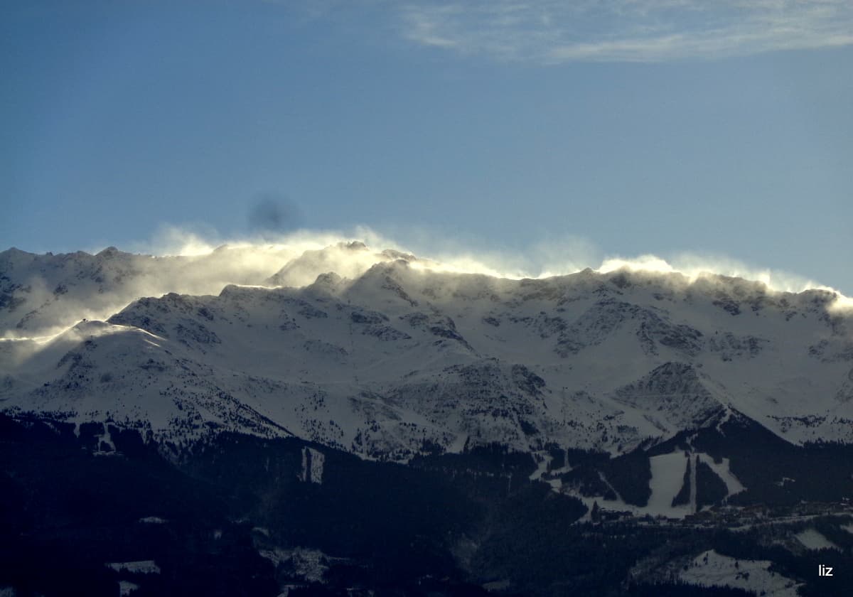 vent du sud sur Belledonne