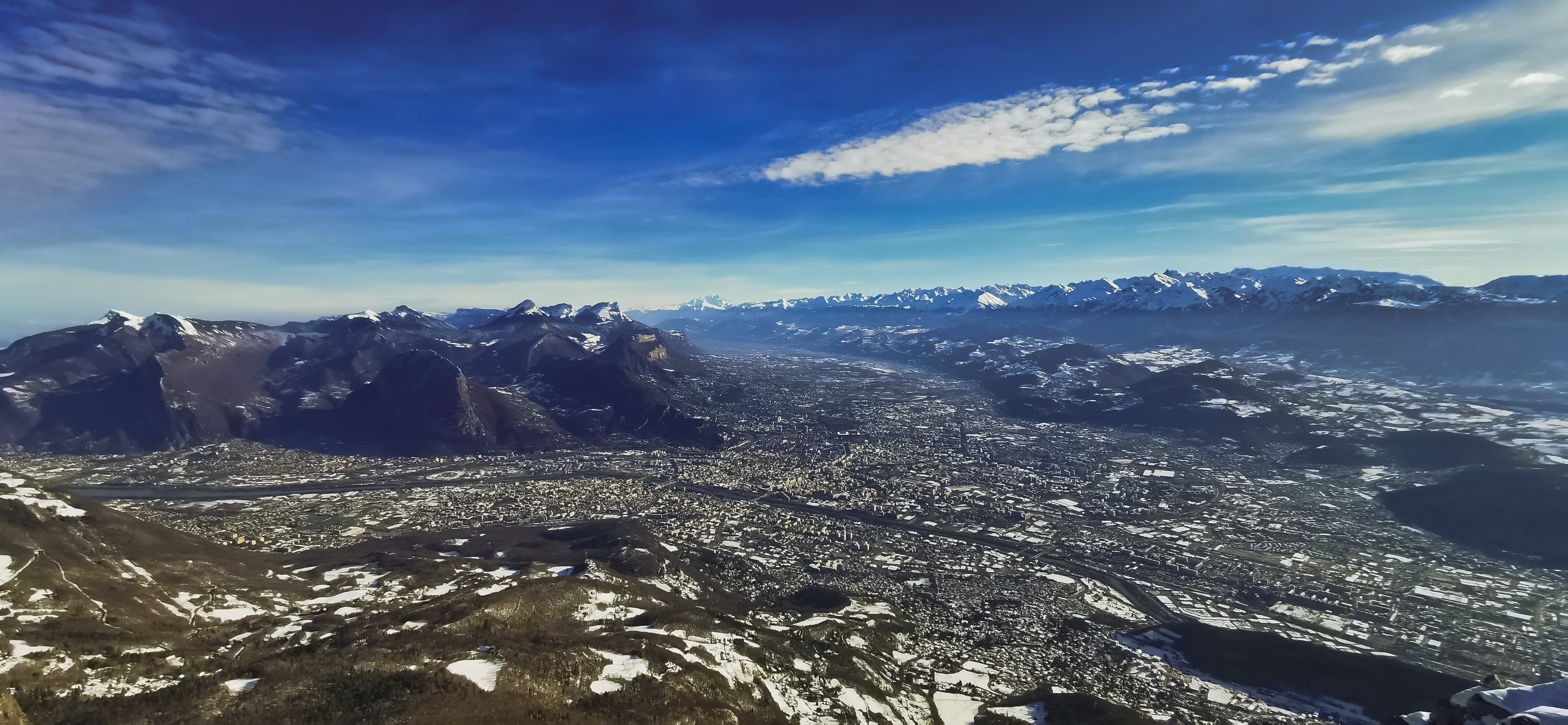 La plaine depuis le Moucherotte