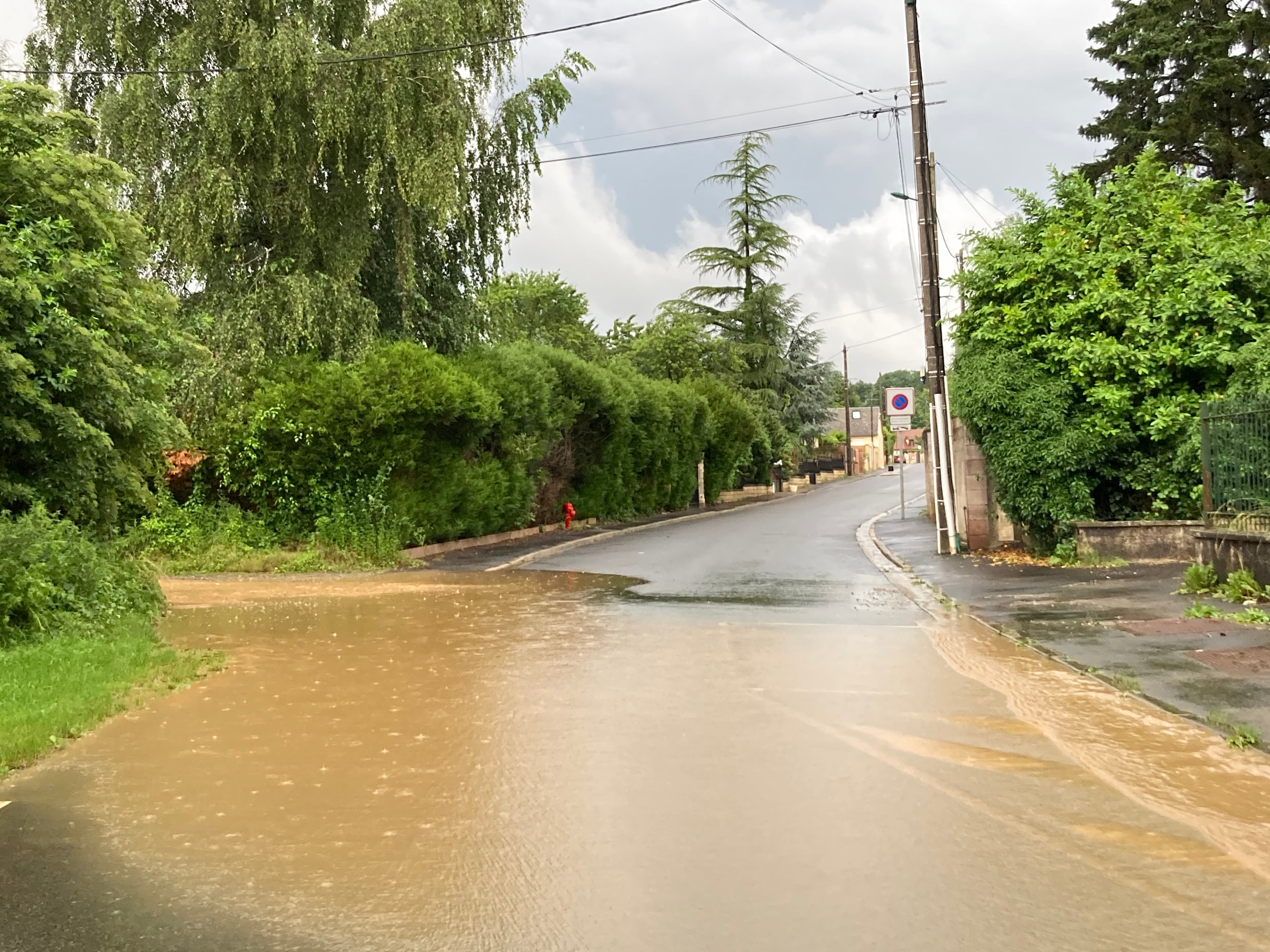 Inondation locale
