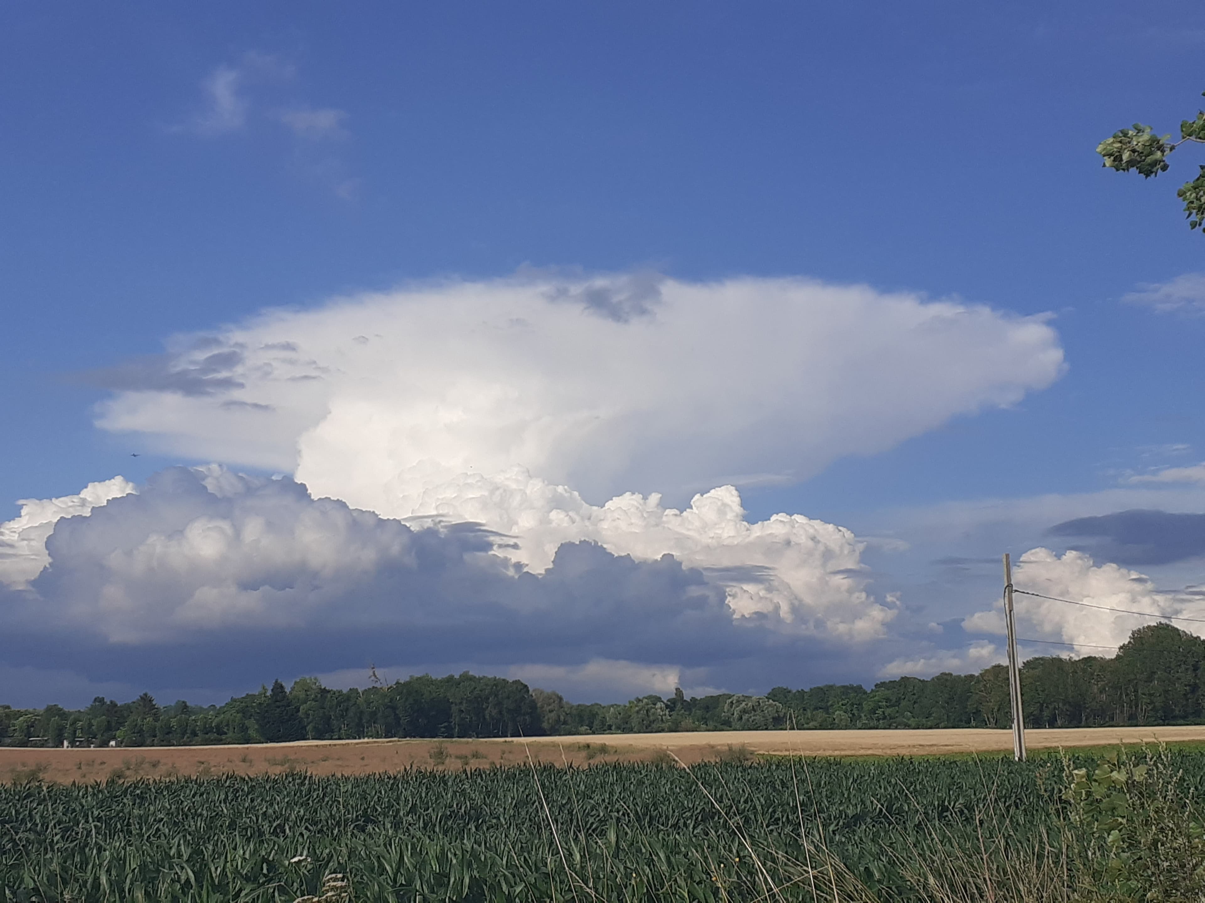 un cumulonimbus en action