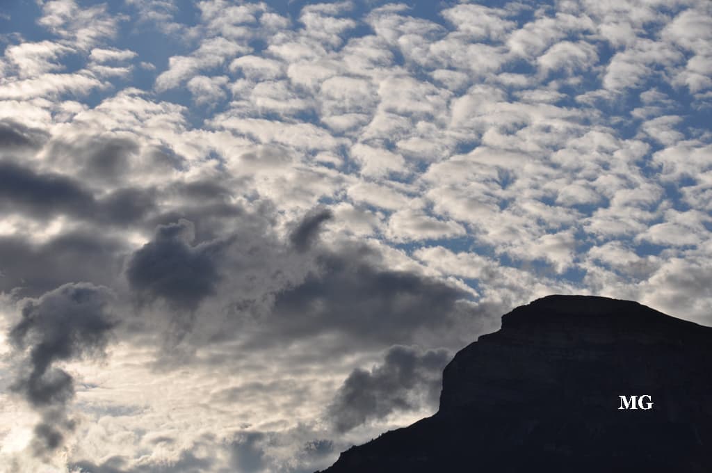 Nuages de fin de journée sur la Chartreuse !!!
