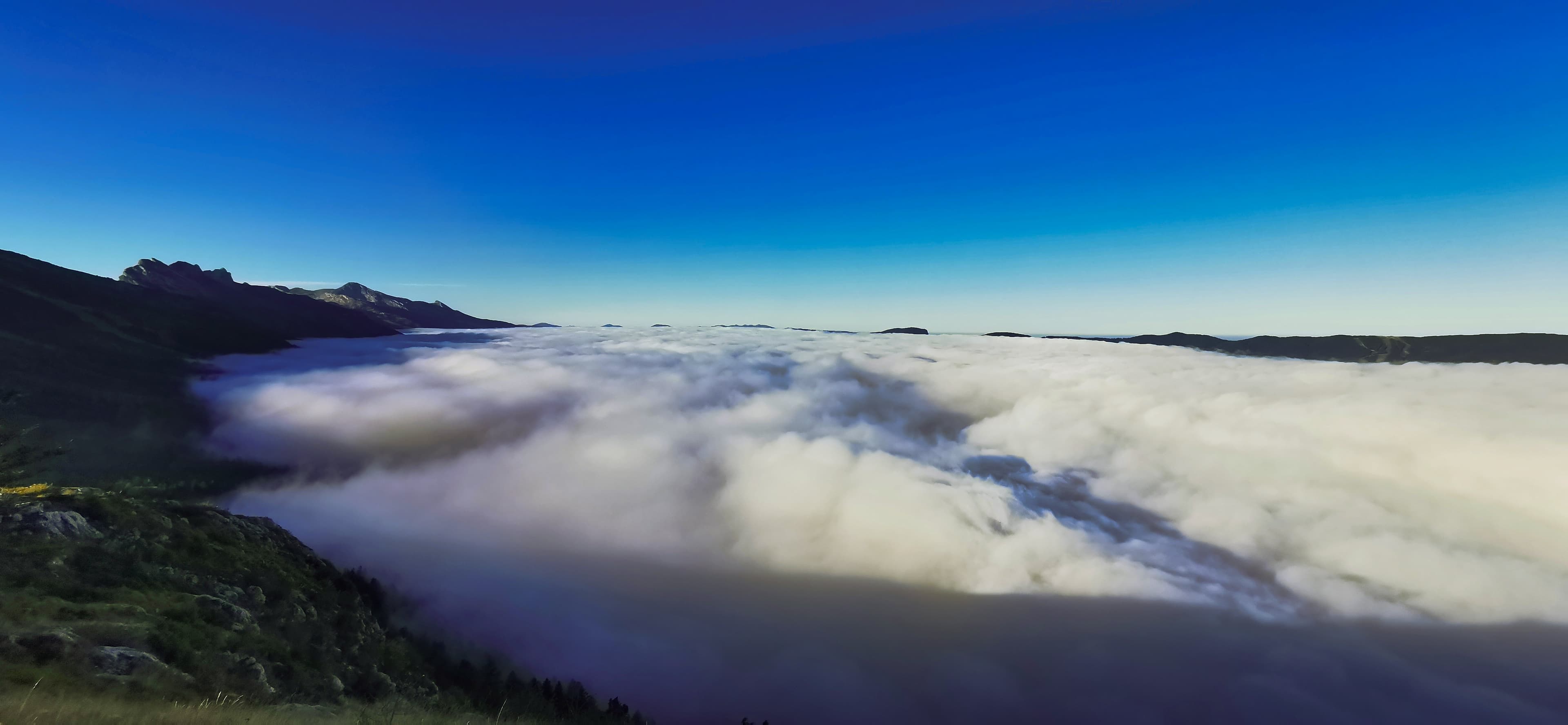 Mer de nuages sur le Vercors