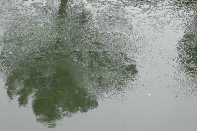 reflet et glace