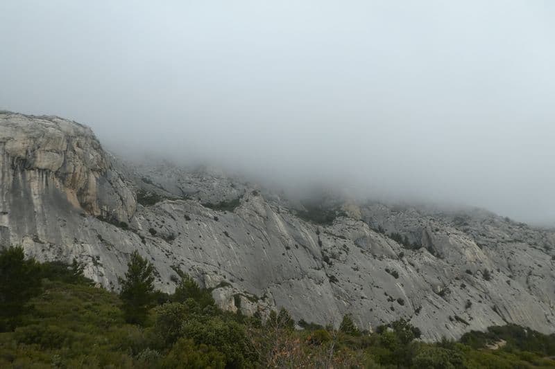 beaucoup de brouillard ce matin