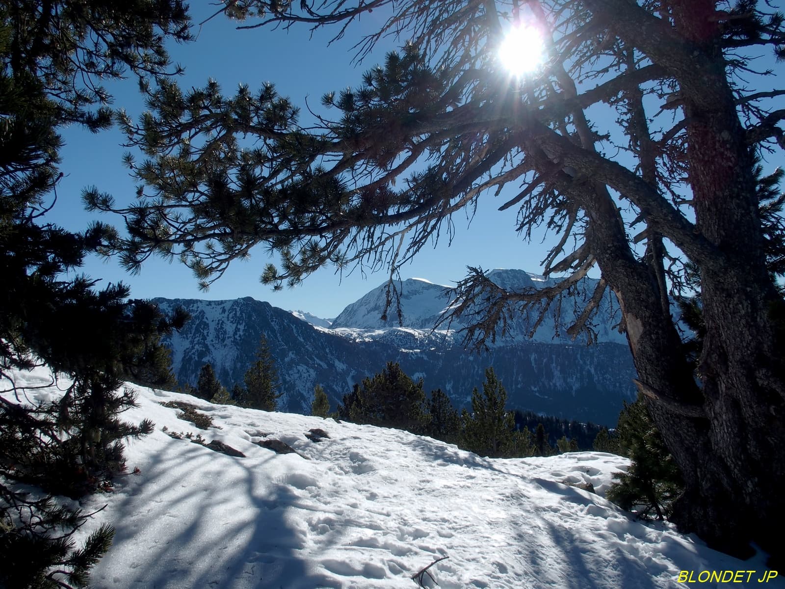 Le Taillefer en montant au Lac Achard
