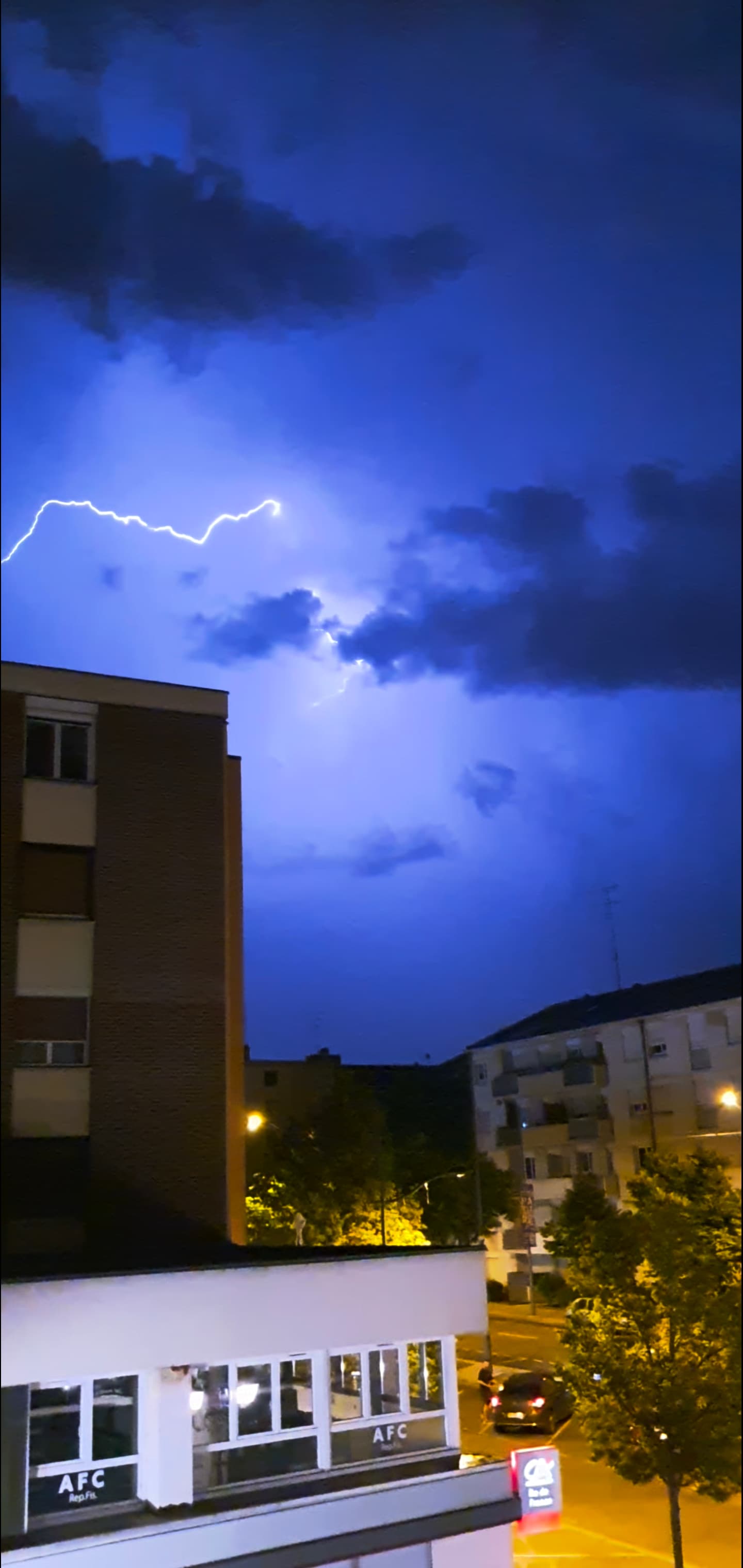 Orage electrique