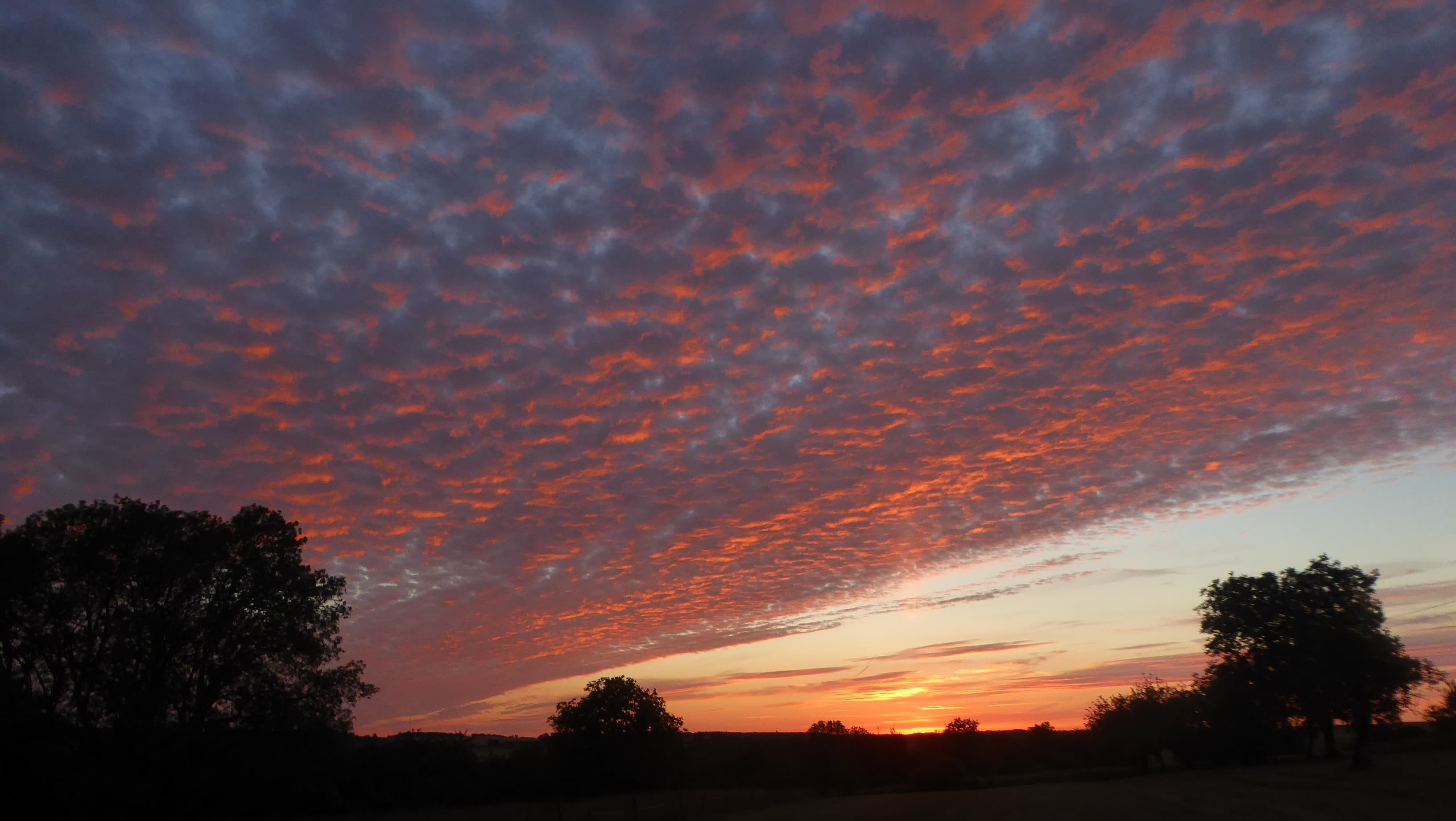Au coucher du soleil