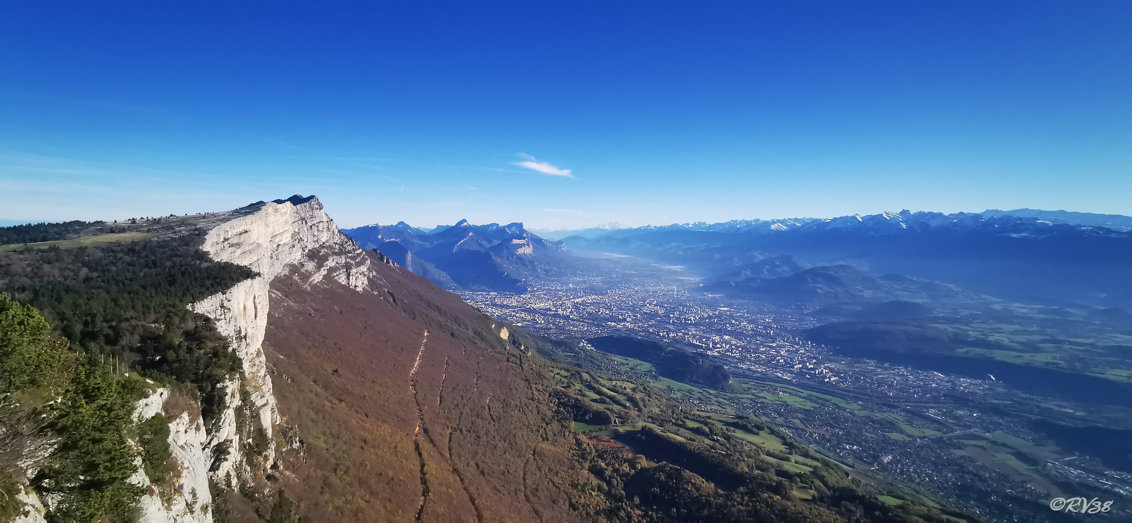 Depuis le Vertige des cîmes_Vercors