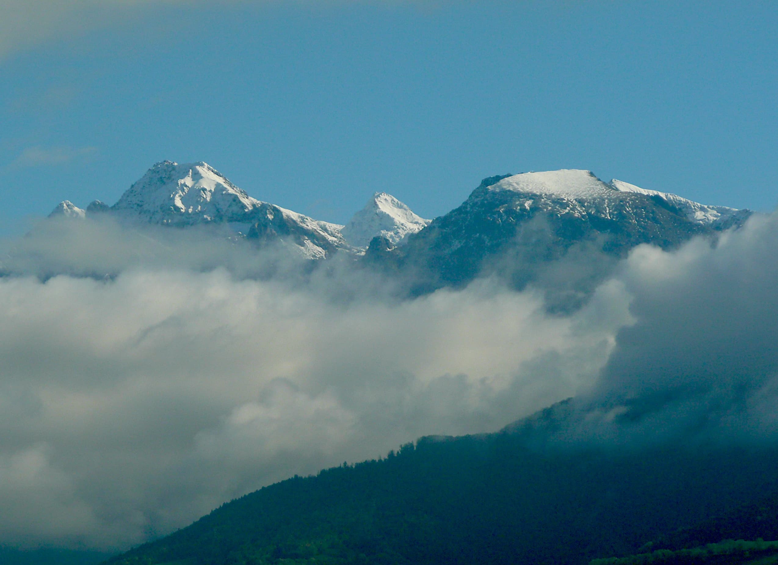Les 3 plus hauts sommets de  Belledonne
