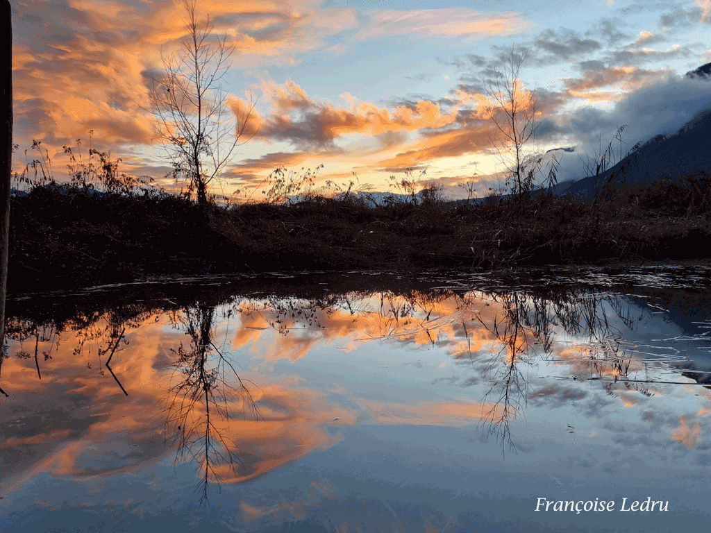 Ciel dans la vallée du Grésivaudan
