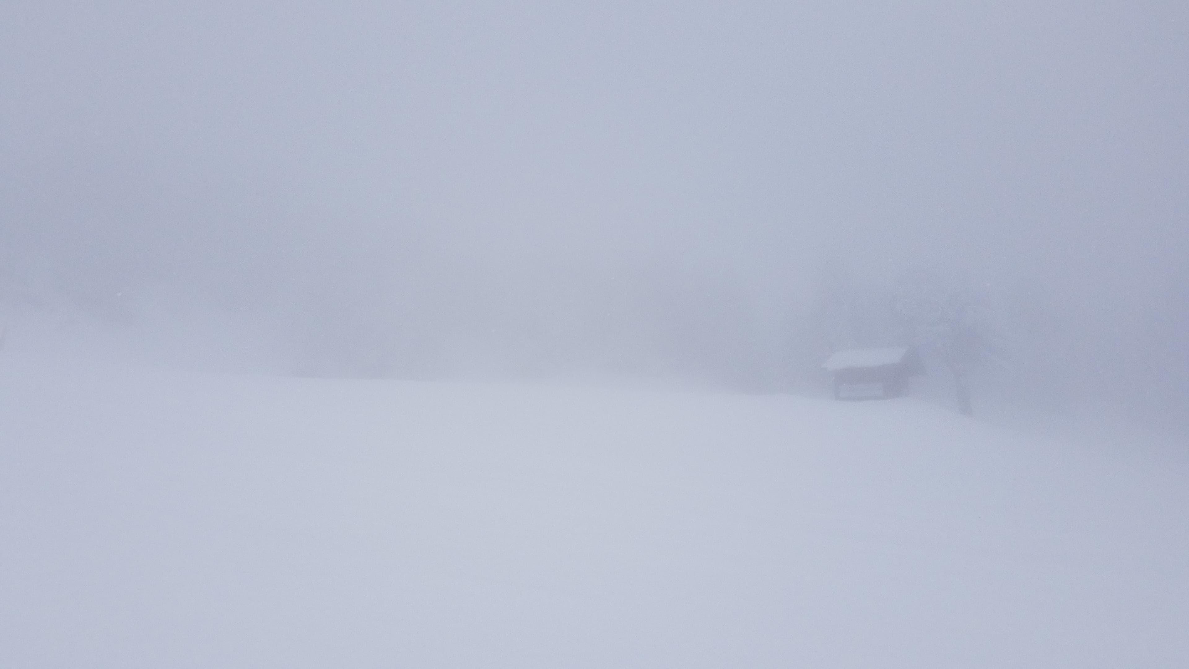 Station pendant 2 jours dans le brouillard très peu de visibilité A.P