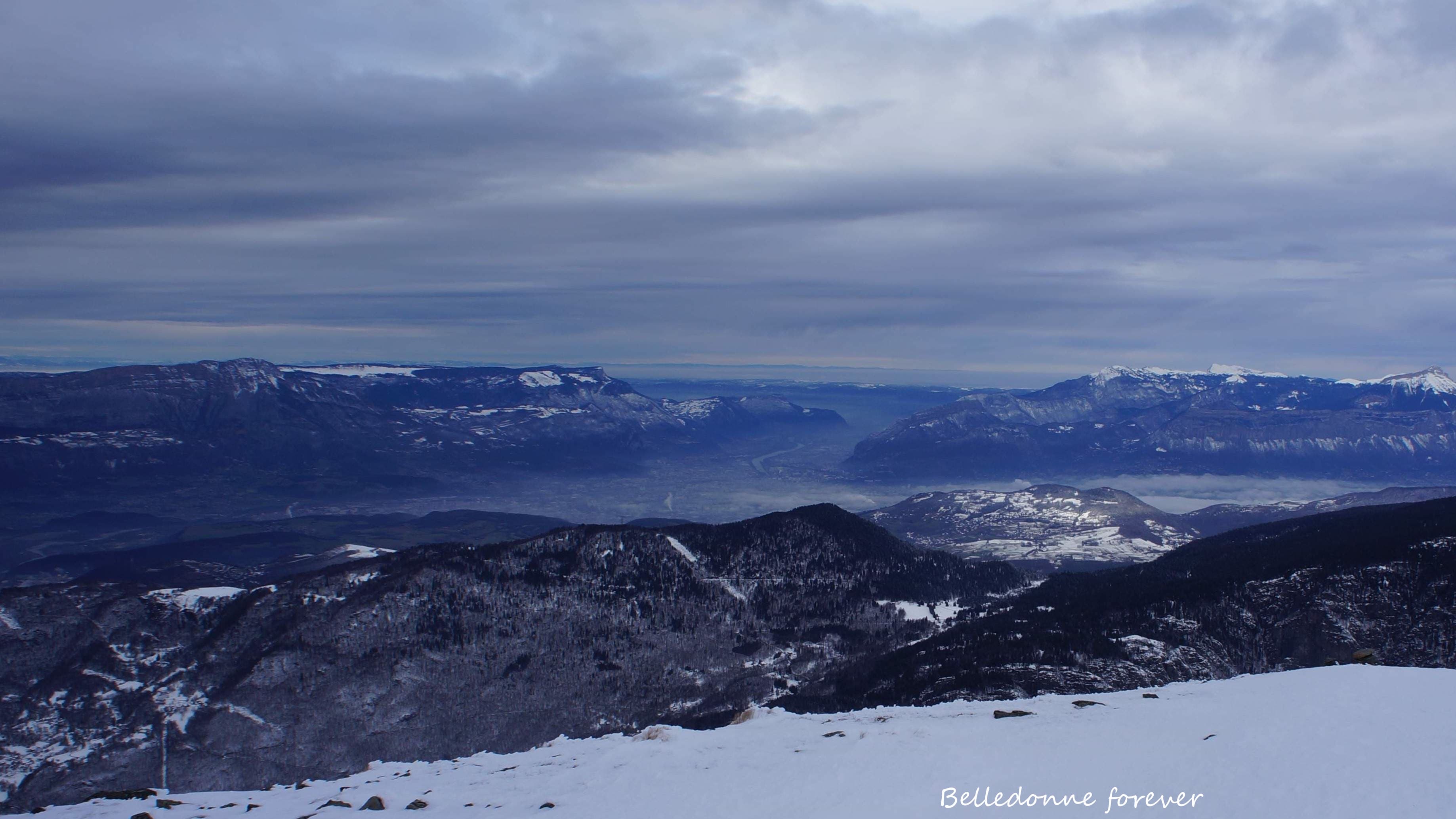 Vue sur Grenoble A.P.