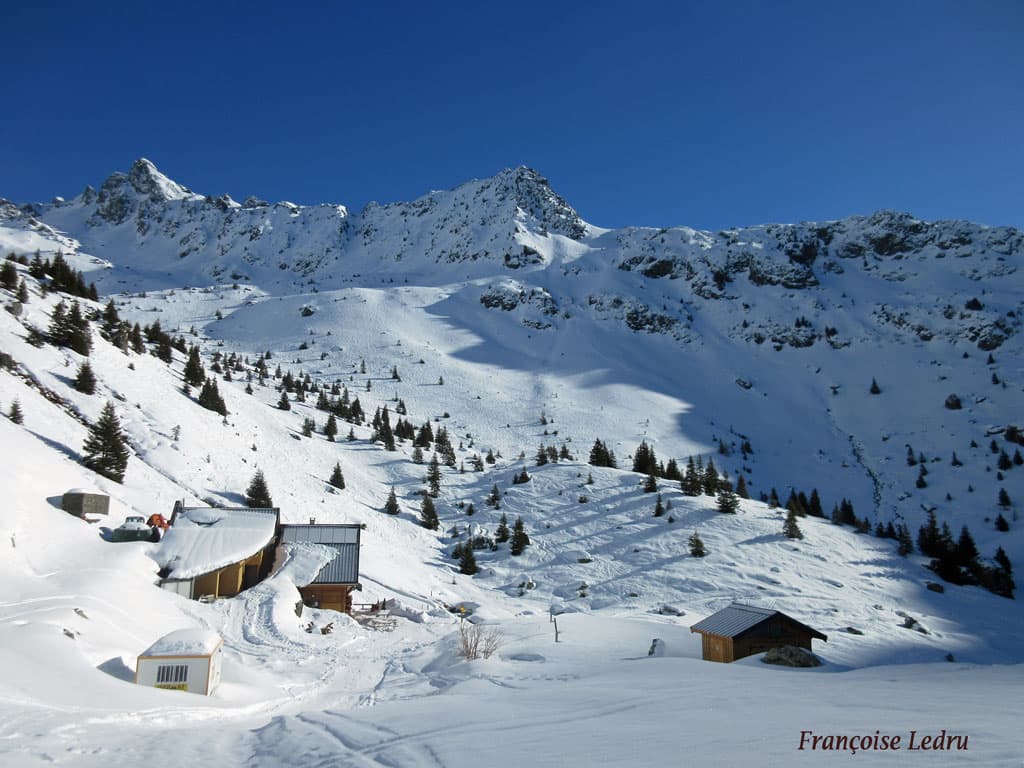 Soleil en montagne