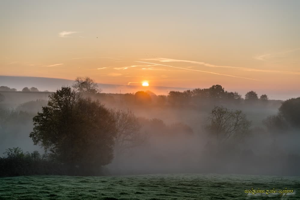 Lever brumeux