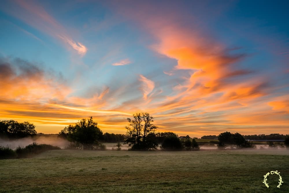 La brume dans la vallée