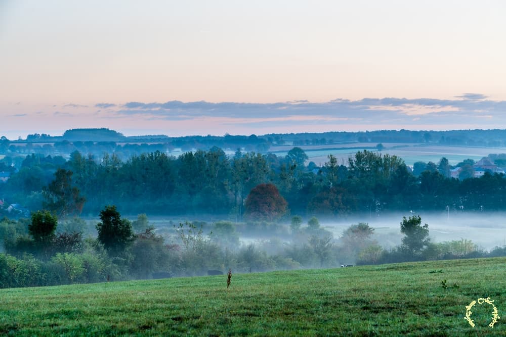 Un peu de brume dans la vallée