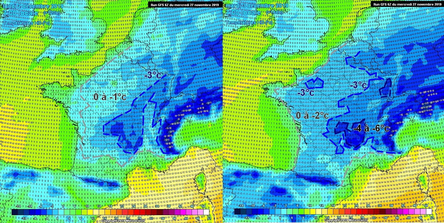 Image d'illustration pour Coup de froid sur le pays à partir de ce week-end