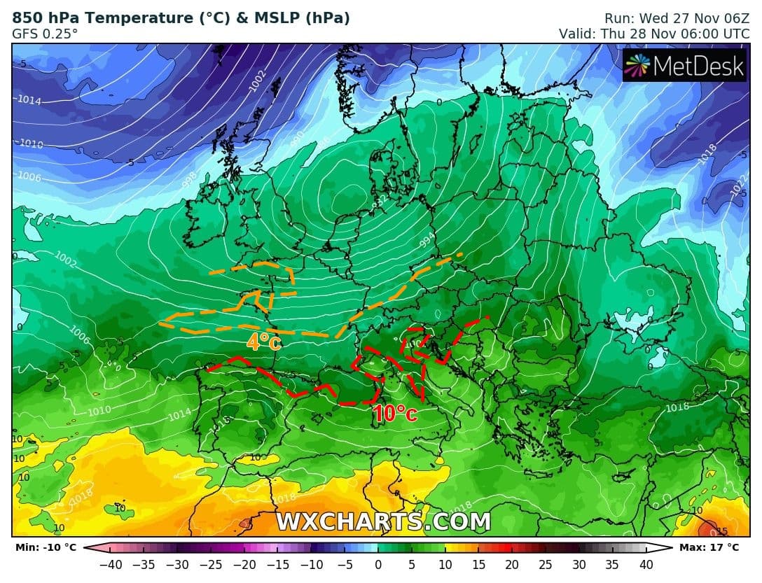 Image d'illustration pour Coup de froid sur le pays à partir de ce week-end