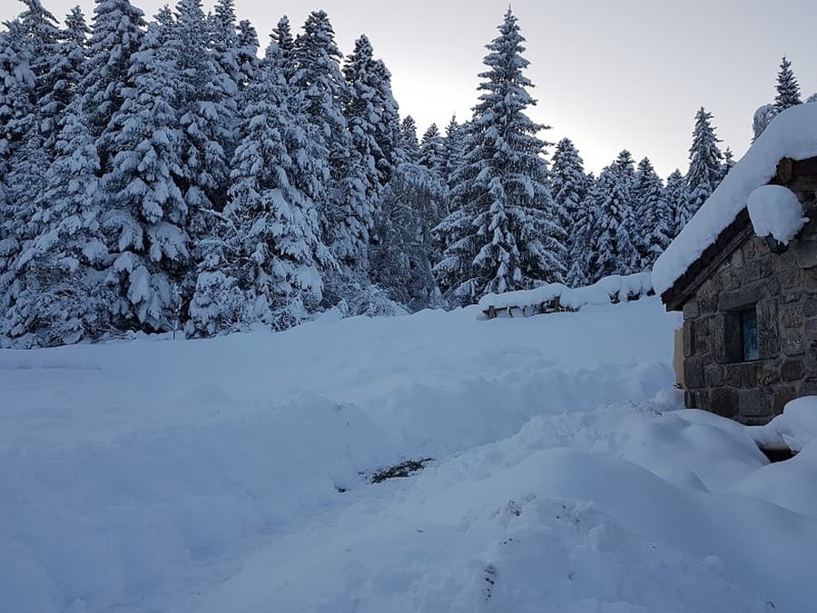 Image d'illustration pour Retour en force de la neige en France