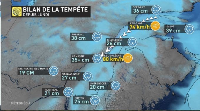 Image d'illustration pour Tempête de neige précoce au Québec