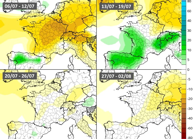 Image d'illustration pour Suite du mois de juillet : vers un temps chaud et sec