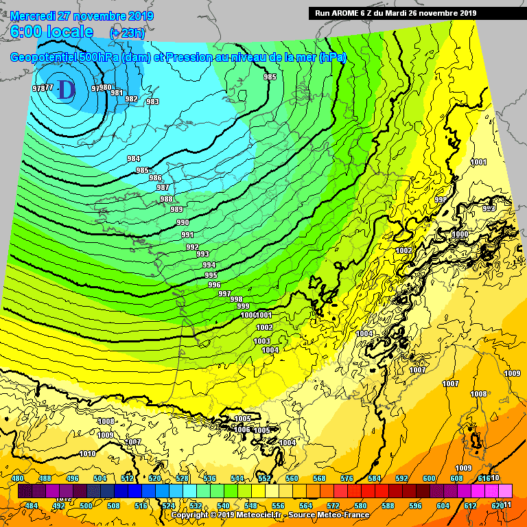 Image d'illustration pour Tempête et submersion marine sur l'Ouest de la France ces 26 et 27 Novembre