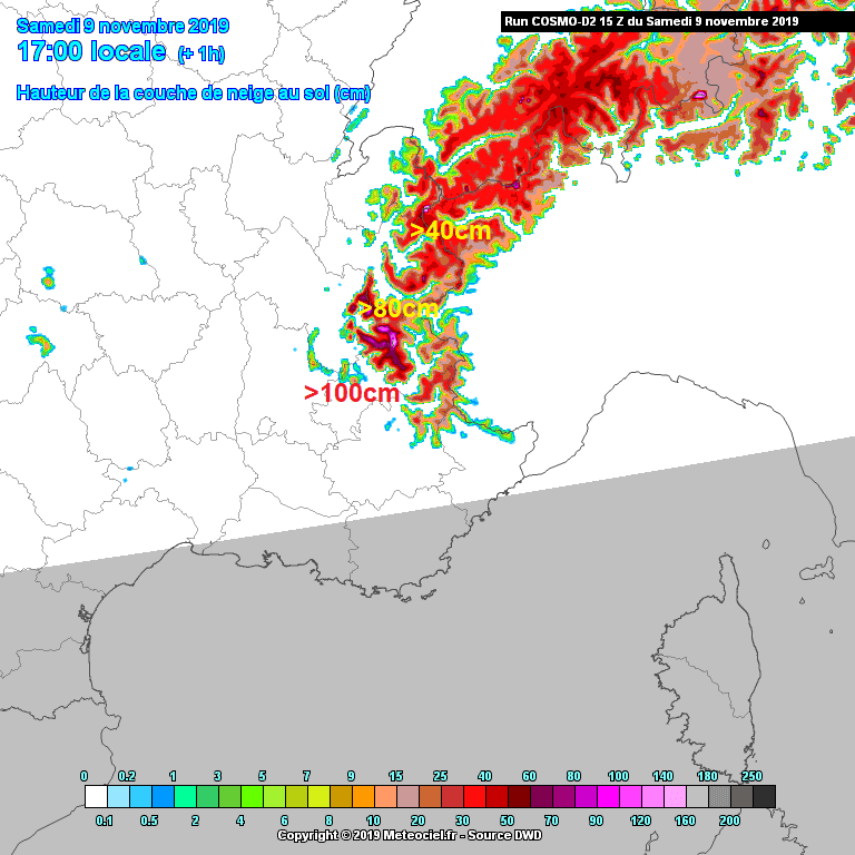 Image d'illustration pour Bilan de l'enneigement en montagne - 9 novembre 2019