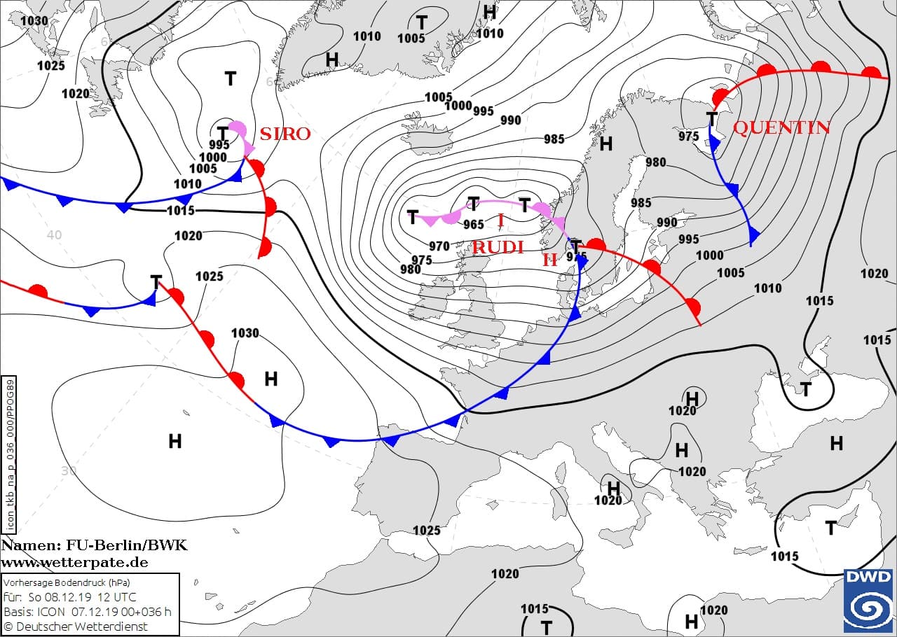 Image d'illustration pour Fort coup de vent entre Dimanche et Lundi sur la France