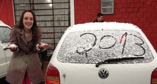 Image d'illustration pour Vague de froid et neige en Amérique du Sud