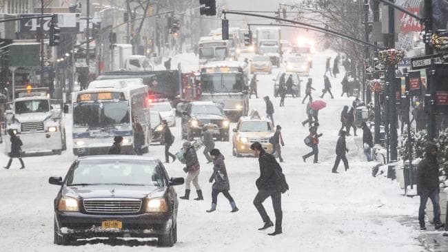 Image d'illustration pour Vague de froid et neige aux Etats-Unis
