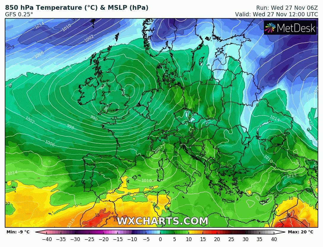 Image d'illustration pour Coup de froid sur le pays à partir de ce week-end