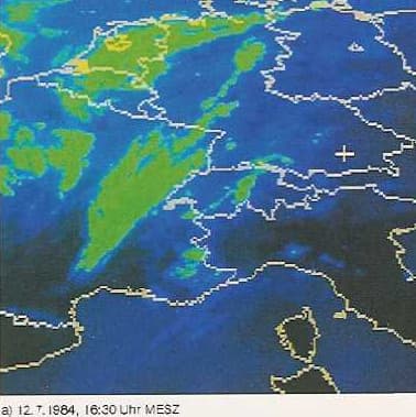 Image d'illustration pour Orages des 11 & 12 juillet 1984 en France et en Allemagne